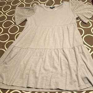 Tiered Gray Women’s Dress